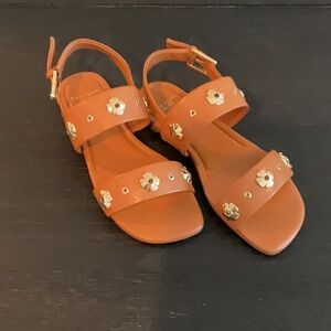 Kate spade brand new flower stud sandals
